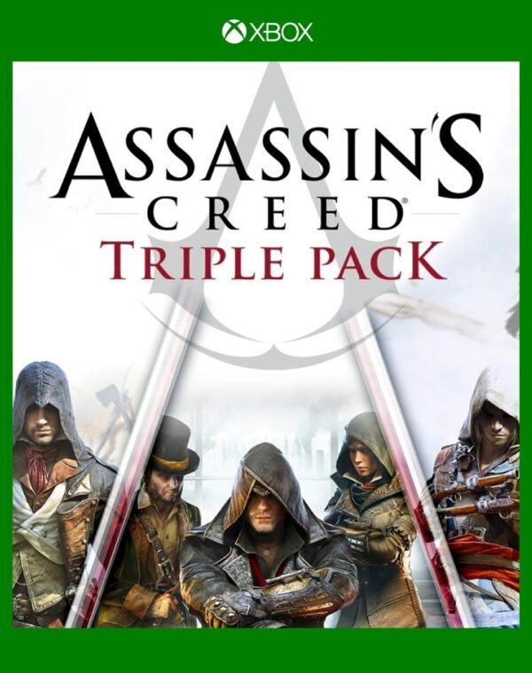 Assassin's Creed Triple Pack: Black Flag, Unity, Syndicate
