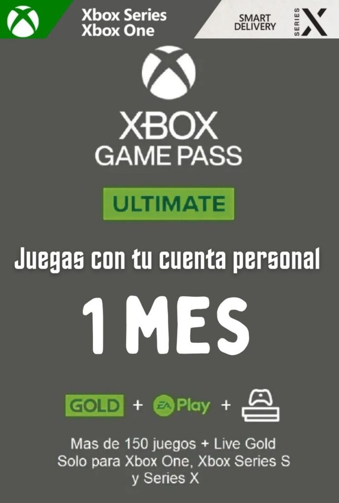 Xbox Game Pass Ultimate 1 Mes